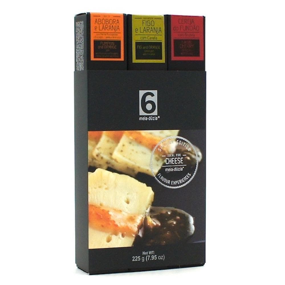 Box set of 3 jams for cheeses
