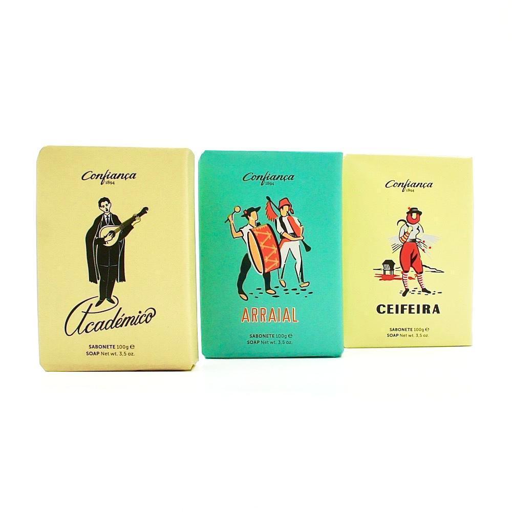 Box of 3 traditional Portuguese soaps