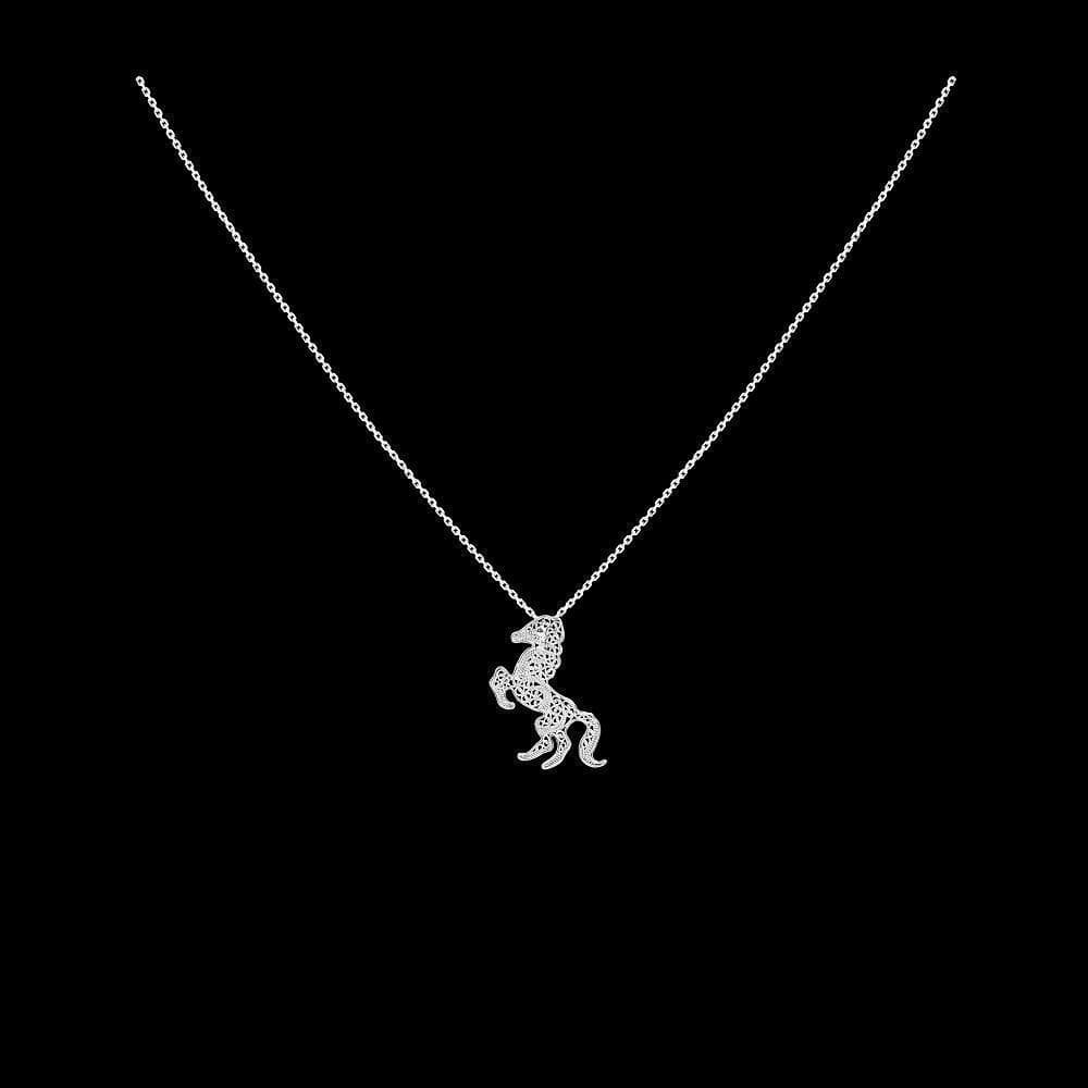 Cavalo I Sterling silver necklace