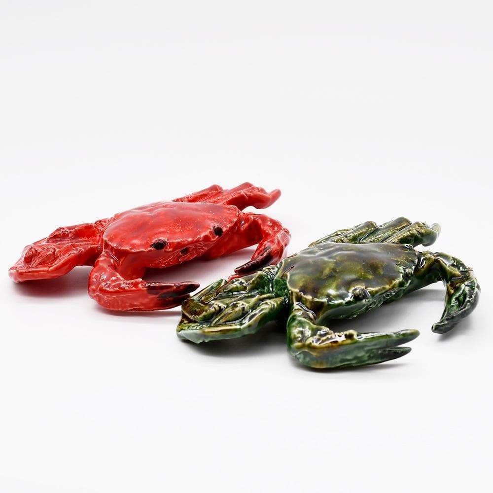 Crabe en céramique - Rouge