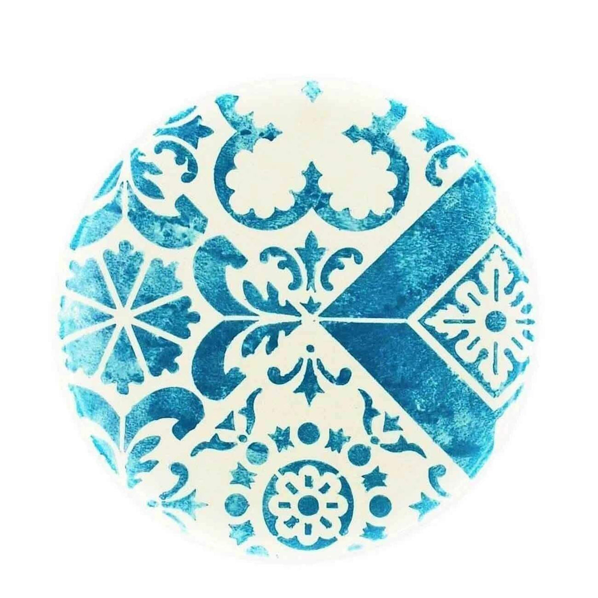 Azulejo I Ceramic and Cork Trivet