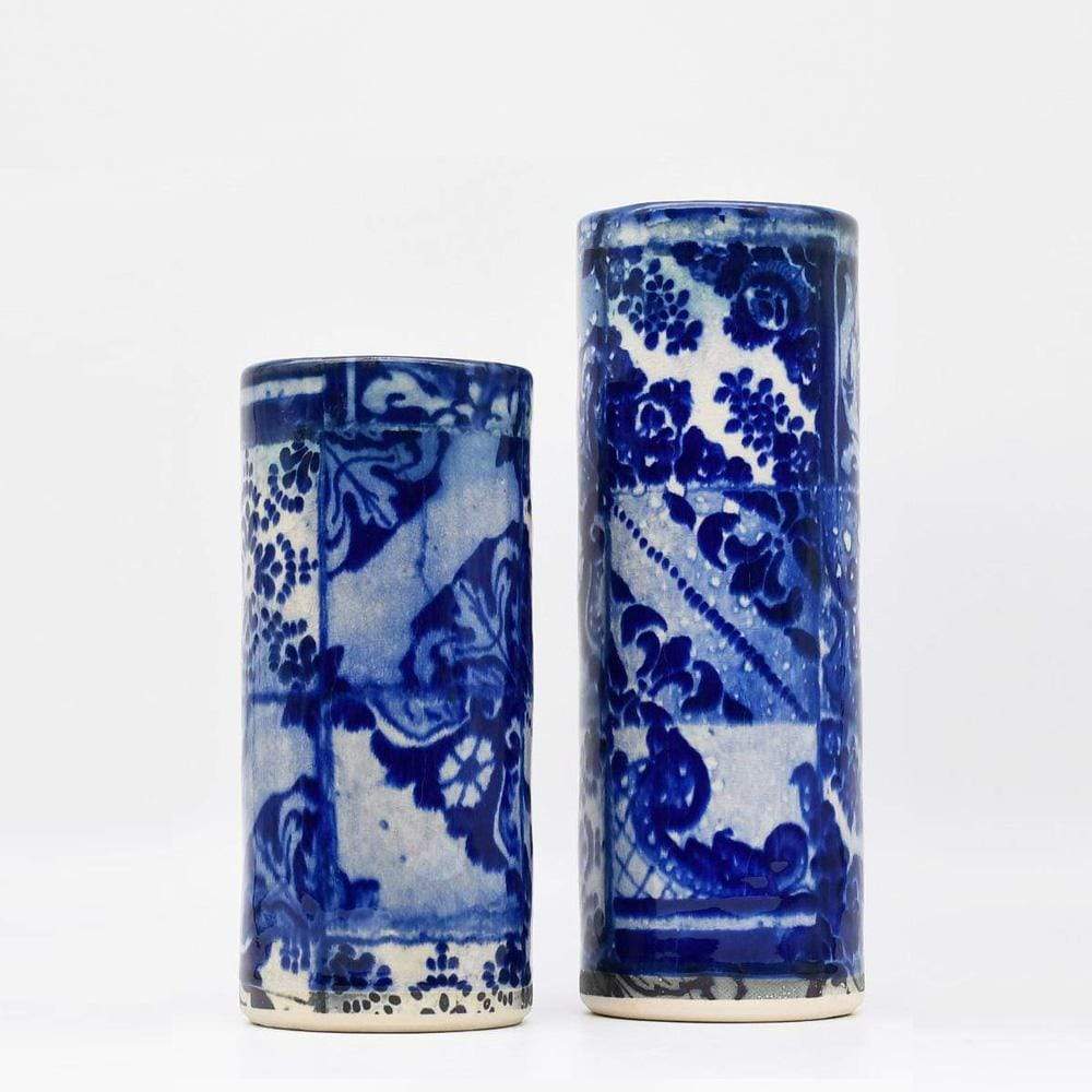 Lisboa I Set of 2 fine stoneware vases