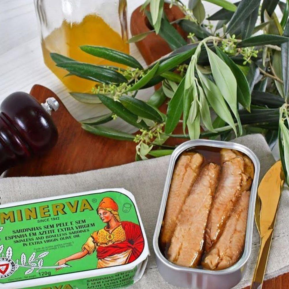 Sardine fillets in olive oil