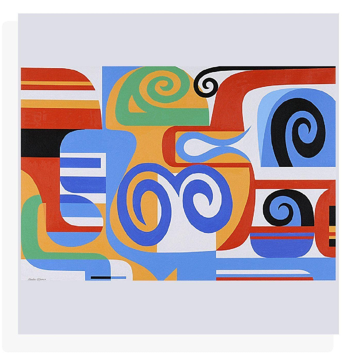 Nadir Afonso "Horus" Silk Scarf