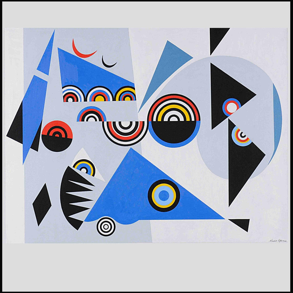 Nadir Afonso "Conchas" Silk Scarf