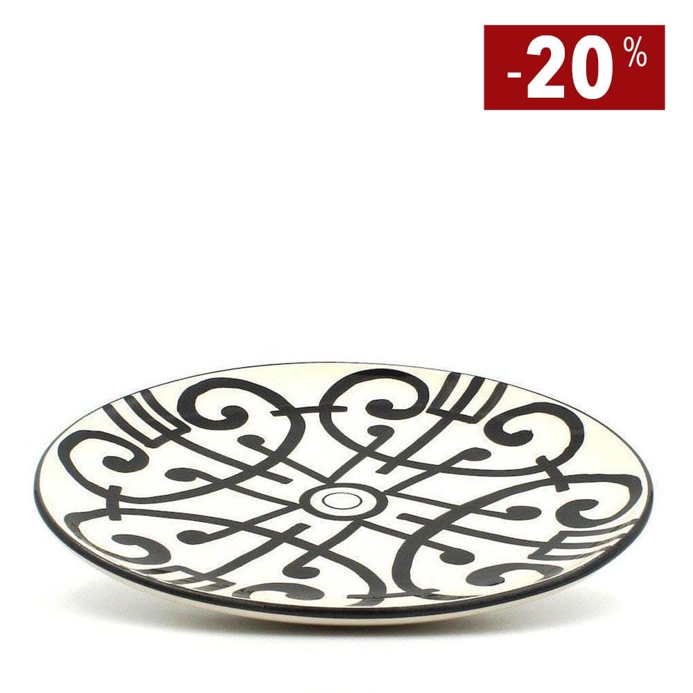 Grande assiette en faïence du Portugal en vente en ligne Grande assiette "Tamega"