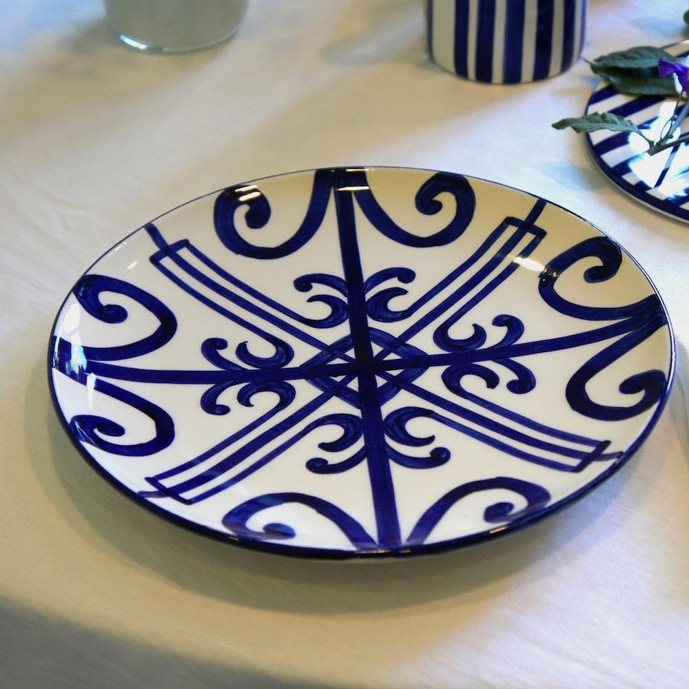 Sado I Large ceramic plate
