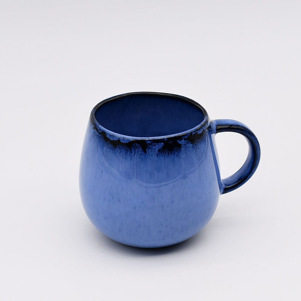 Grande assiette en grès de la collection portugaise Corals Mug en grès "Amazonia"