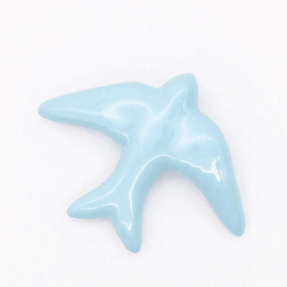 Traditional ceramic swallow - Light blue