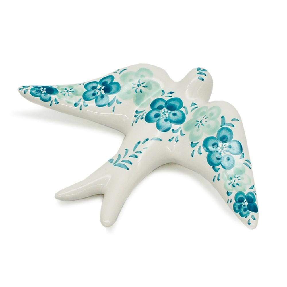 Turquesa I Ceramic Swallow
