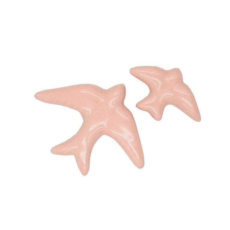 Traditional ceramic swallow - Pink