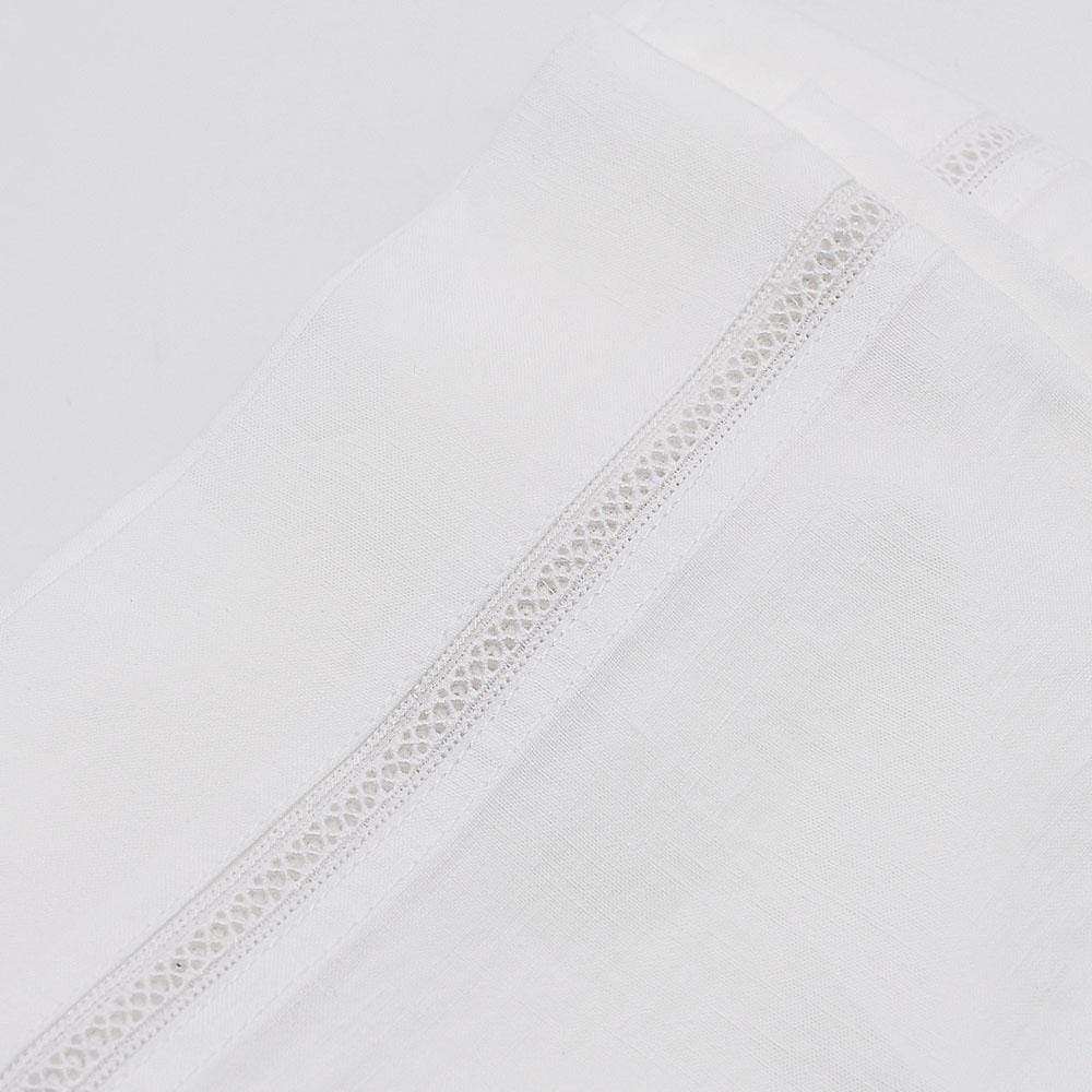 Nappe blanche Damas
