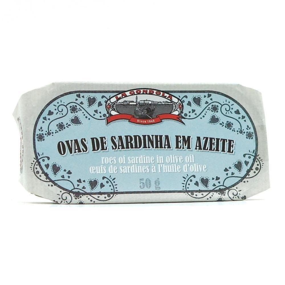 Sardine eggs in olive oil