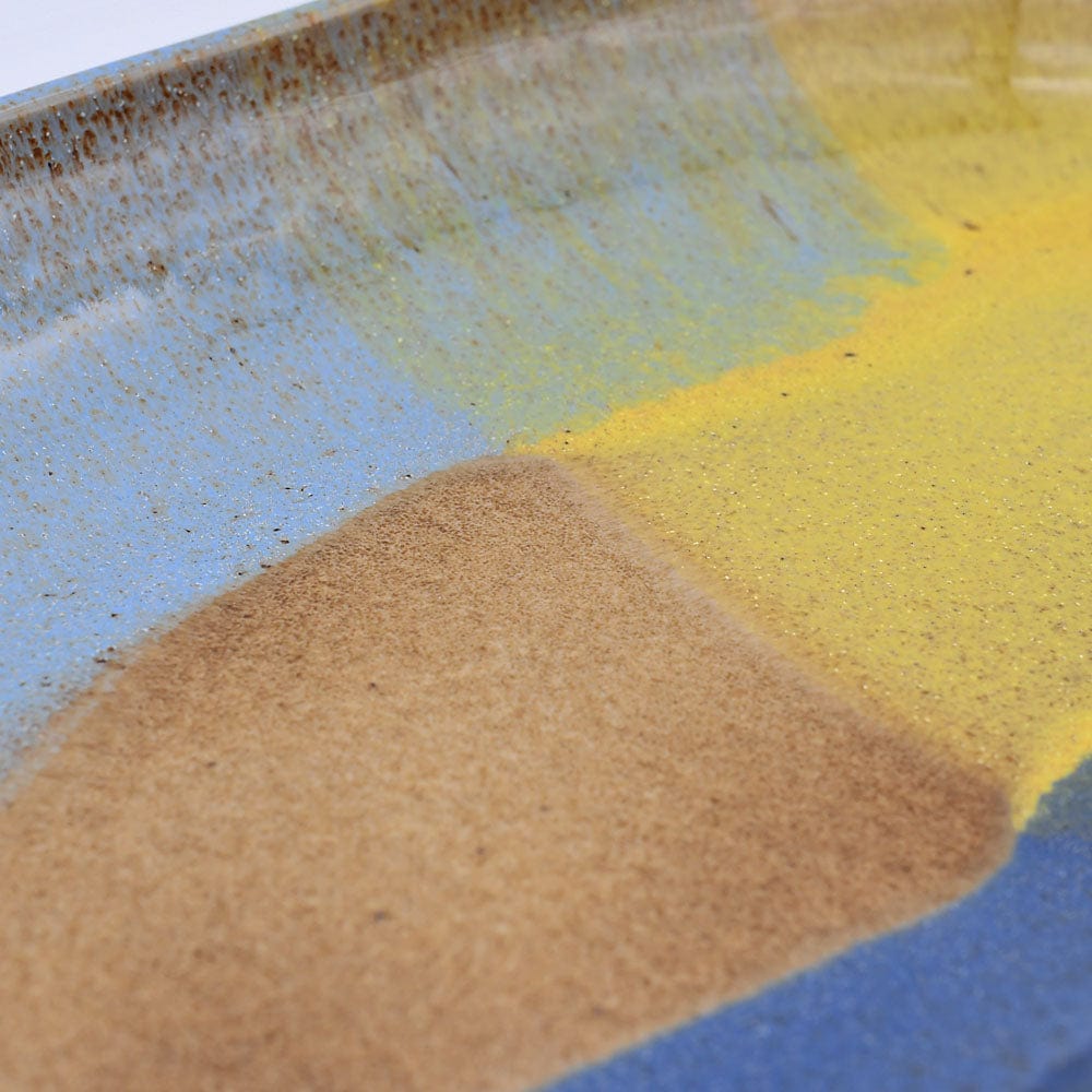 Petit Plat de service en grès de la collection portugaise Corals Plat de service en grès "Corals" - 15cm