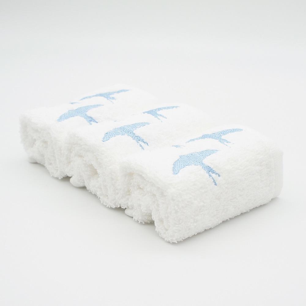 Embroidered hand towels - Set of 3