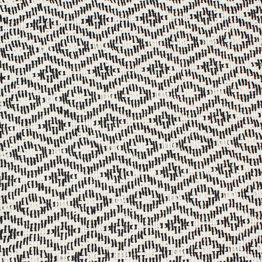 Plaid en coton 79x53'' - Noir