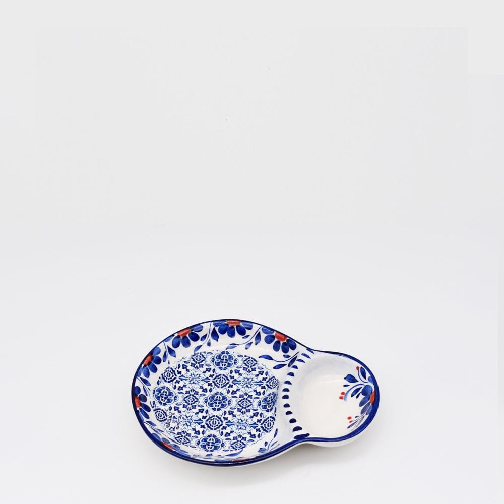Tradicional I Ceramic olive dish - Blue