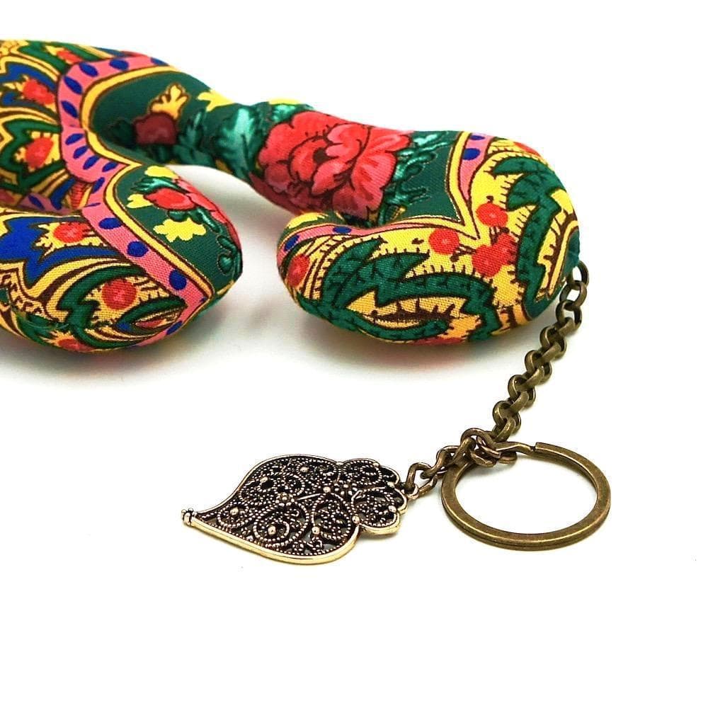 Rooster of Barcelos I Key ring - Green