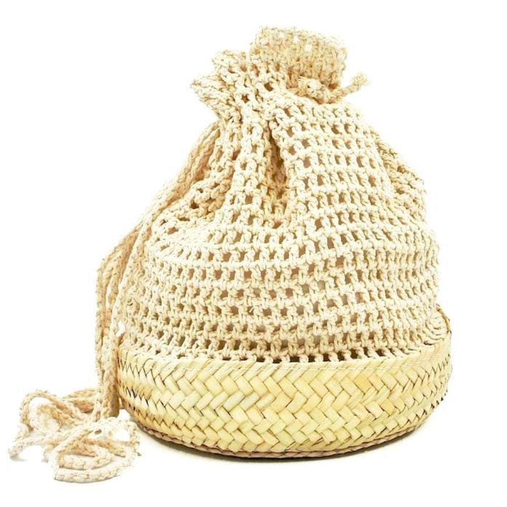 Crochet backpack