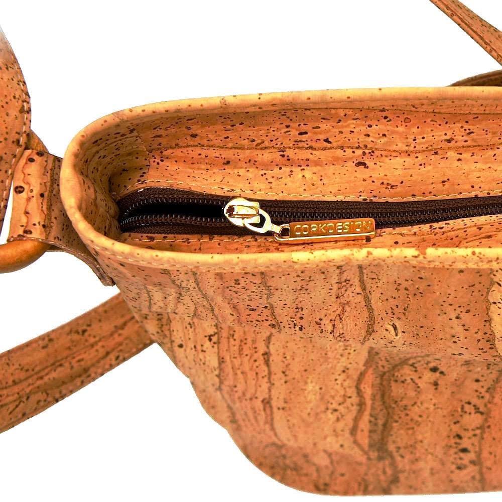 Cork shoulder bag