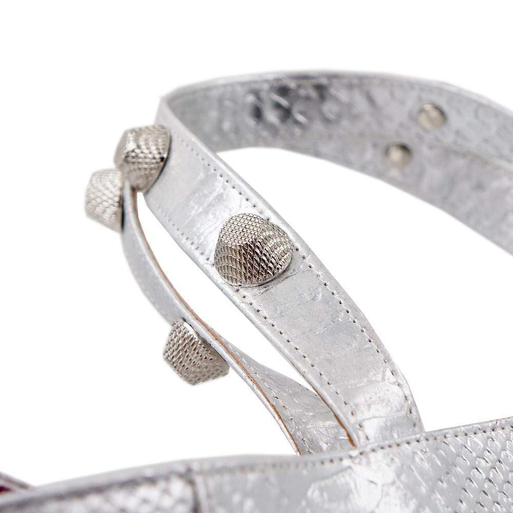 Embossed cork Shopping Bag - Silver