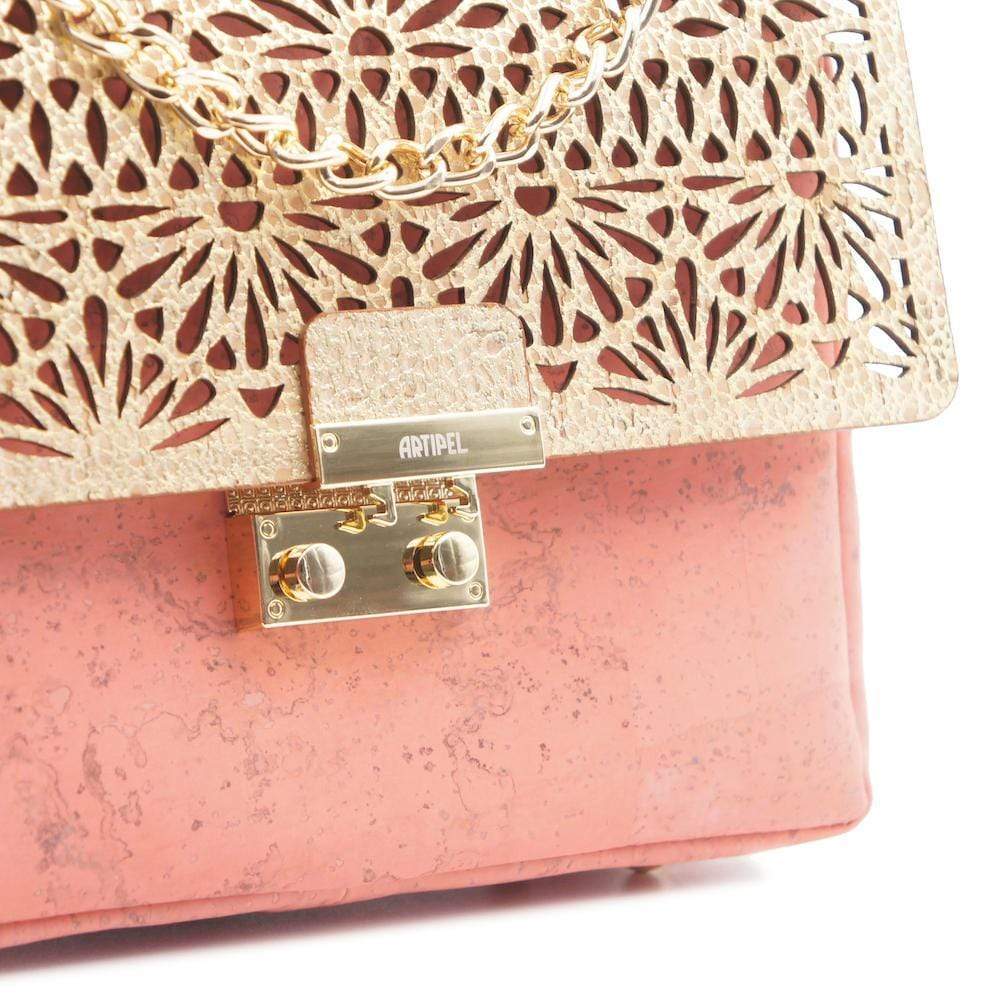 Cork Hobo bag - Pink