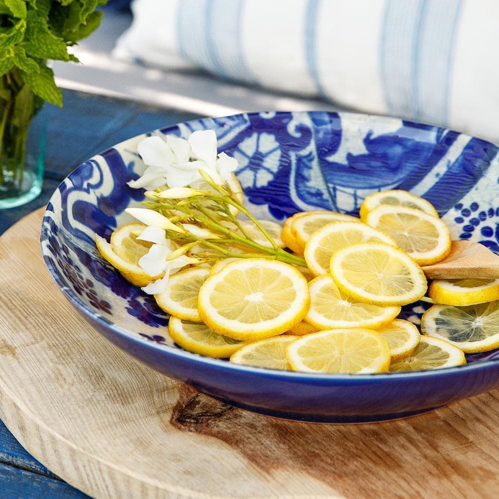 Lisboa I Fine stoneware Salad Bowl - 34cm