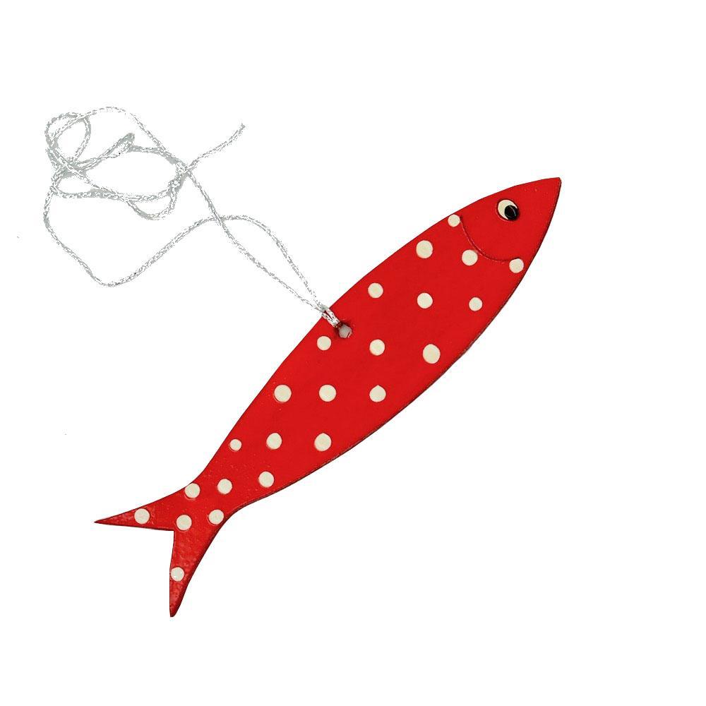 Wood Painted Sardine