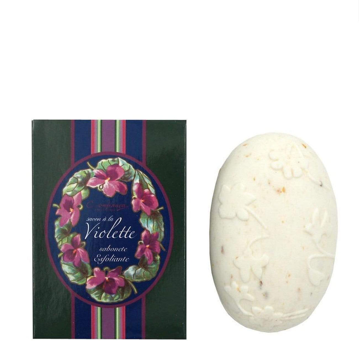 Moisturizing Exfoliating Soap I Violet fragrance