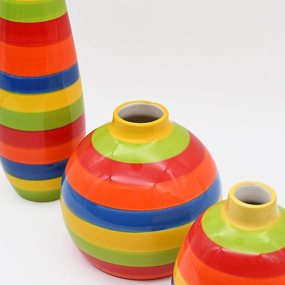 Soliflore long multicolore I Vases en céramique du Portugal Soliflore long - Multicolore