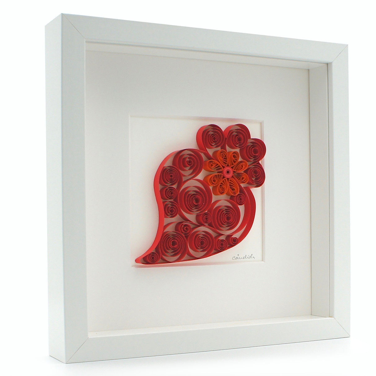 Heart of Viana I Quilling Painting