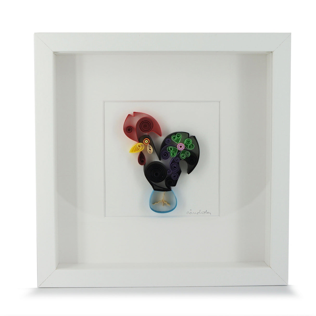 Rooster of Barcelos I Quilling Painting