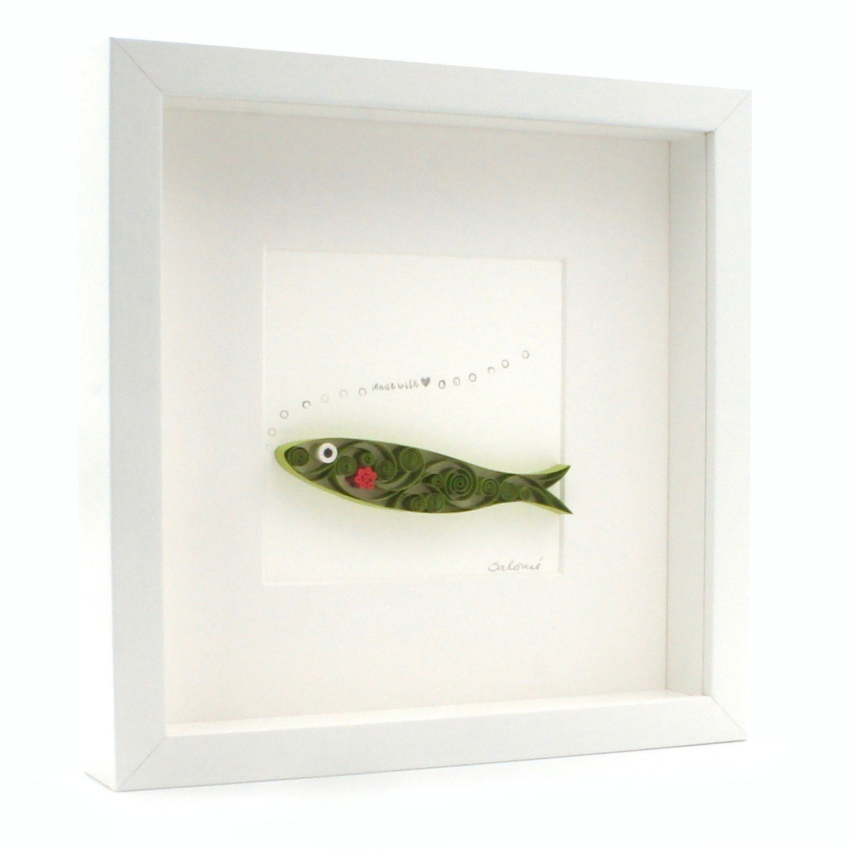 Sardinha I Quilling Painting