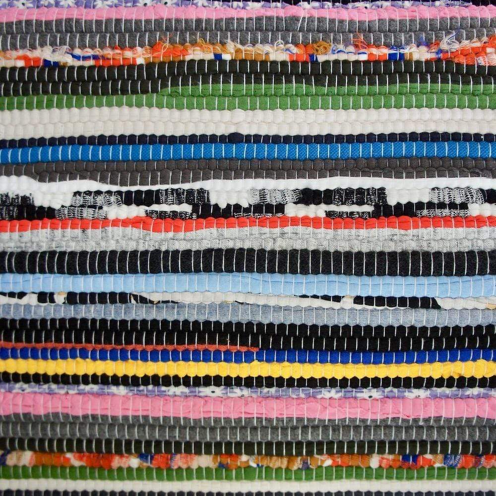 Baumwollteppich 200x150 - Mehrfarbig