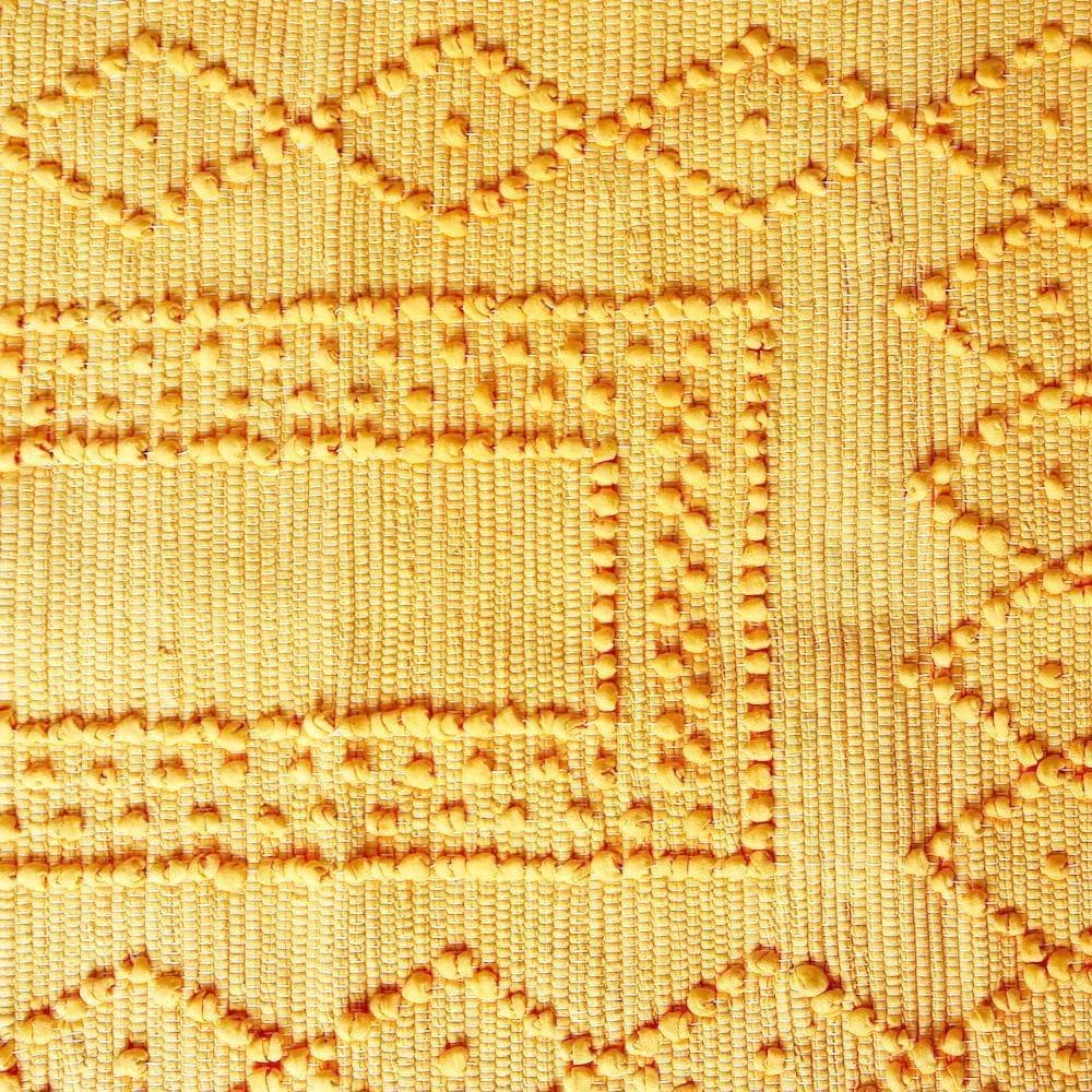 Traditional Portuguese rug 100x50 - Orange