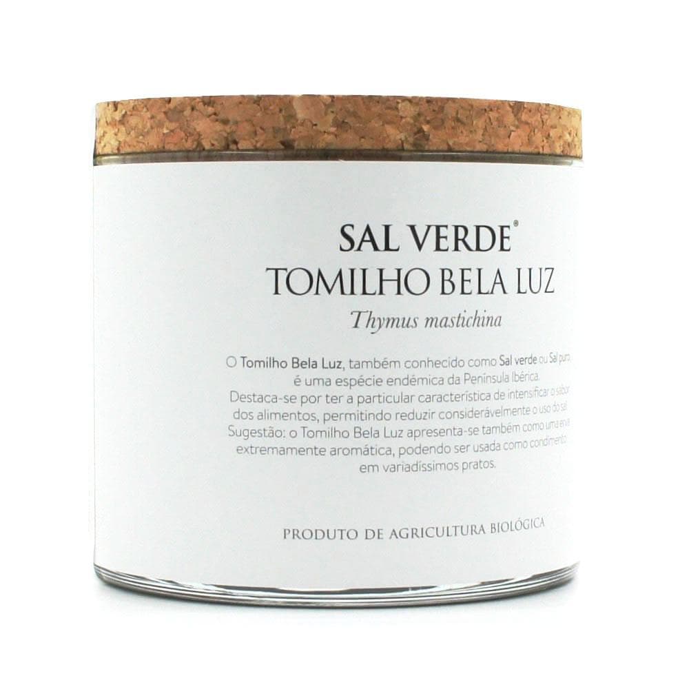 Organic Portuguese Thyme known as Green salt (Tomilho Bela Luz)