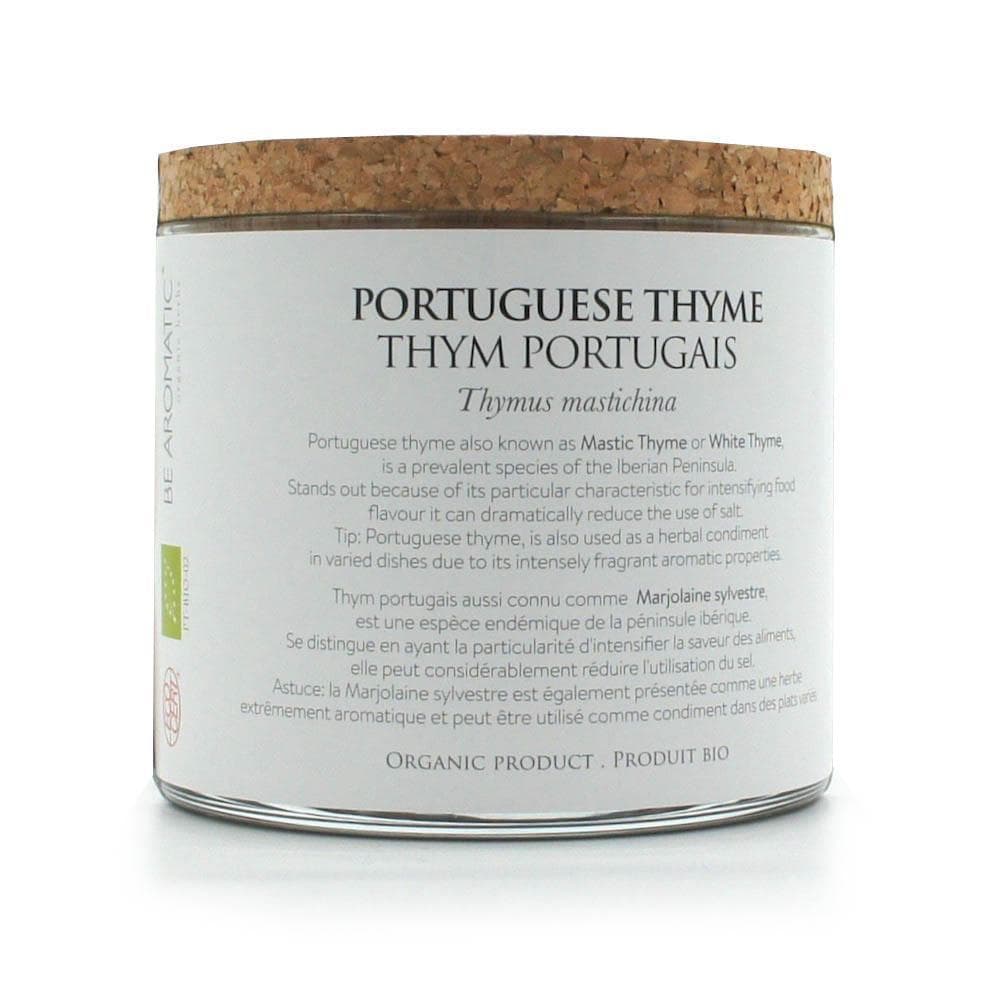 Organic Portuguese Thyme known as Green salt (Tomilho Bela Luz)