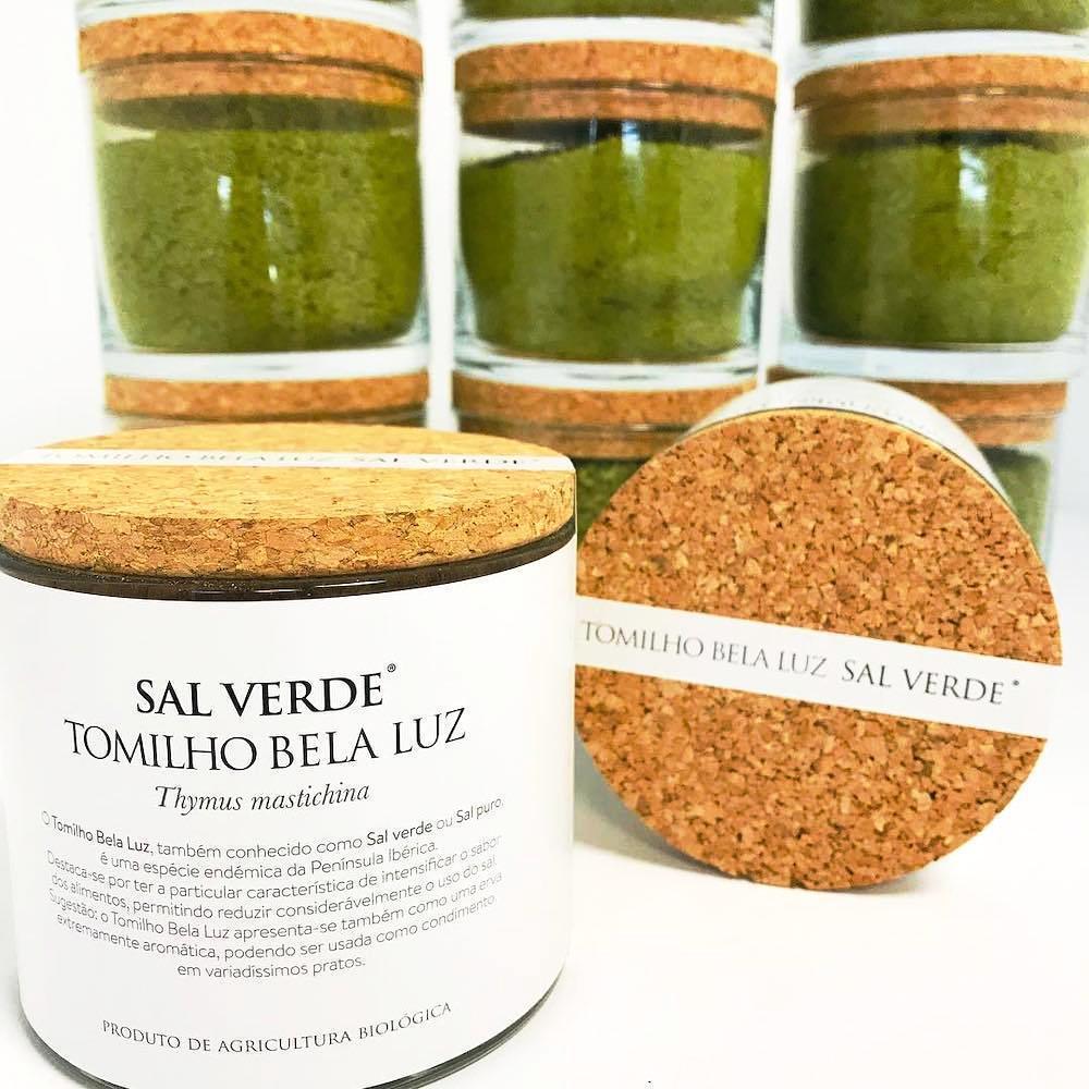 Organic Portuguese Thyme known as Green salt (Tomilho Bela Luz)