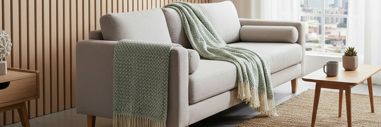 Plaids, coussins