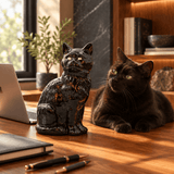 Ceramic Black Cat