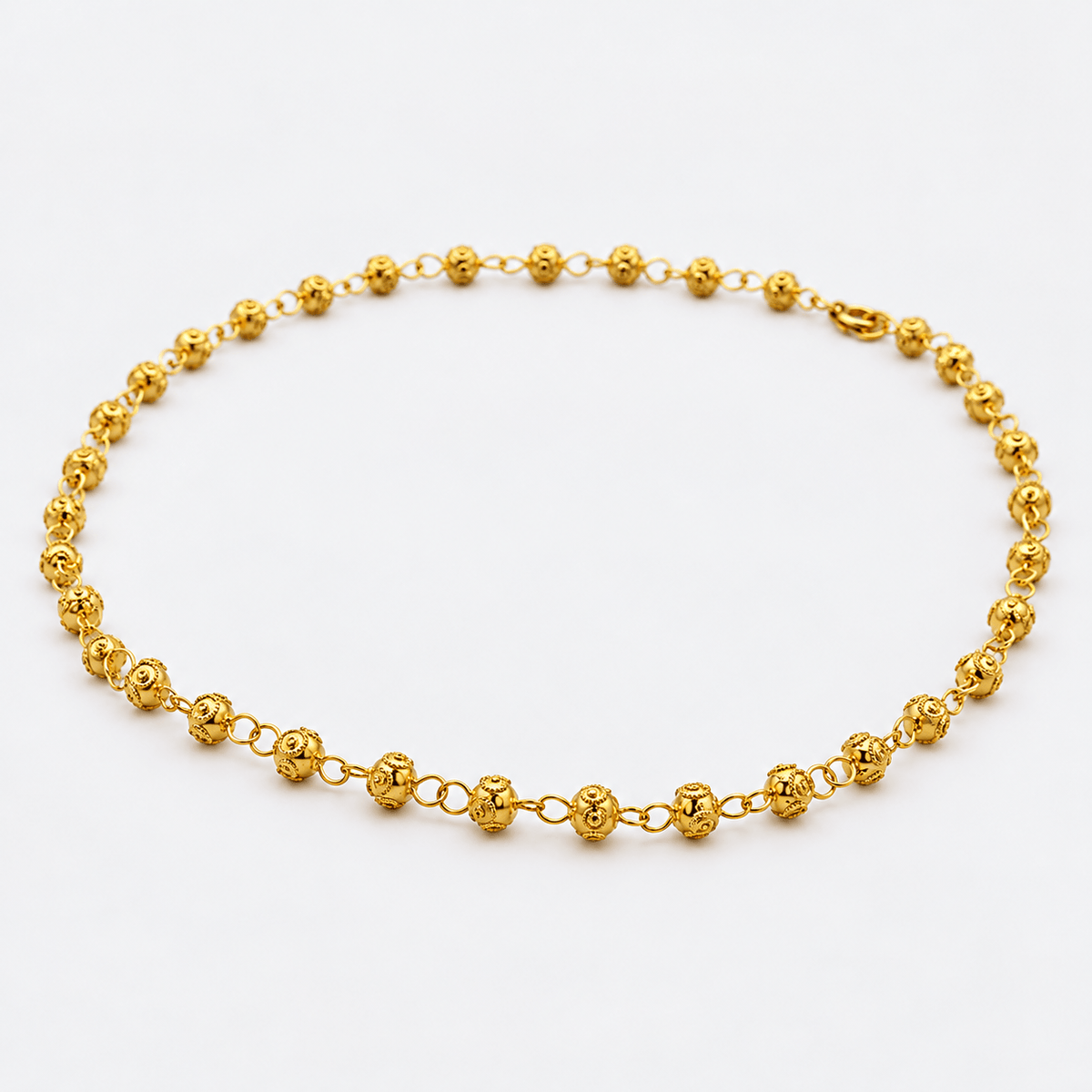 Conta de Viana I Gilded Silver Necklace