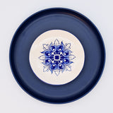 Assiette à pain motifs azulejos version 3 Assiette en céramique "Brasão" - 12cm