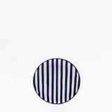 Assiette à pain rayée bleue et blanche I Vaisselle du Portugal en ligne Assiette rayée "Costa Nova Mar" 15cm - Bleue