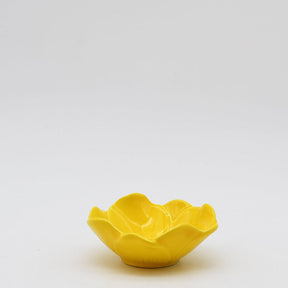 Assiette en céramique portugaise Coupe en céramique - Jaune