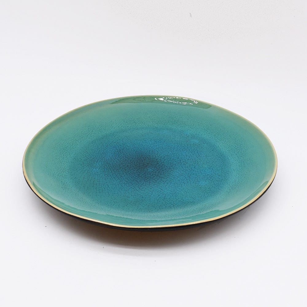 Assiette en grès Christian Tortu I Vente en ligne Assiette "Rivieira" - 21cm