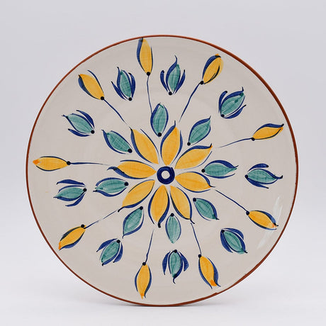 Assiette en terre cuite - 28cm