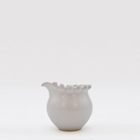 Assiette principale en grès 27cm I Vaisselle portugaise Pots à lait "Pearl"