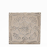 Azulejo à relief blanc du Portugal Azulejo Padrão à relief - 15x15cm