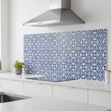 Azulejo Padrao I Azulejo portugais artisanal 14 cm Azulejo Padrão 14x14cm