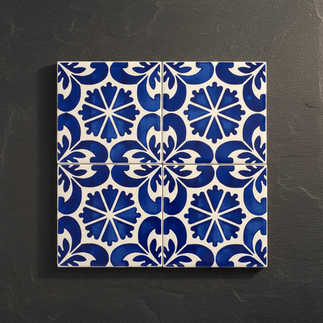 Azulejo Padrao I Azulejo portugais artisanal Azulejo Padrão 11x11cm